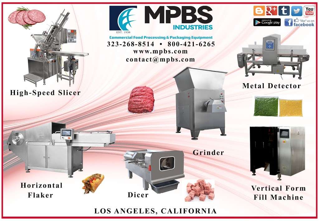 MPBS Industries | 2820 E Washington Blvd, Los Angeles, CA 90023, USA | Phone: (800) 421-6265