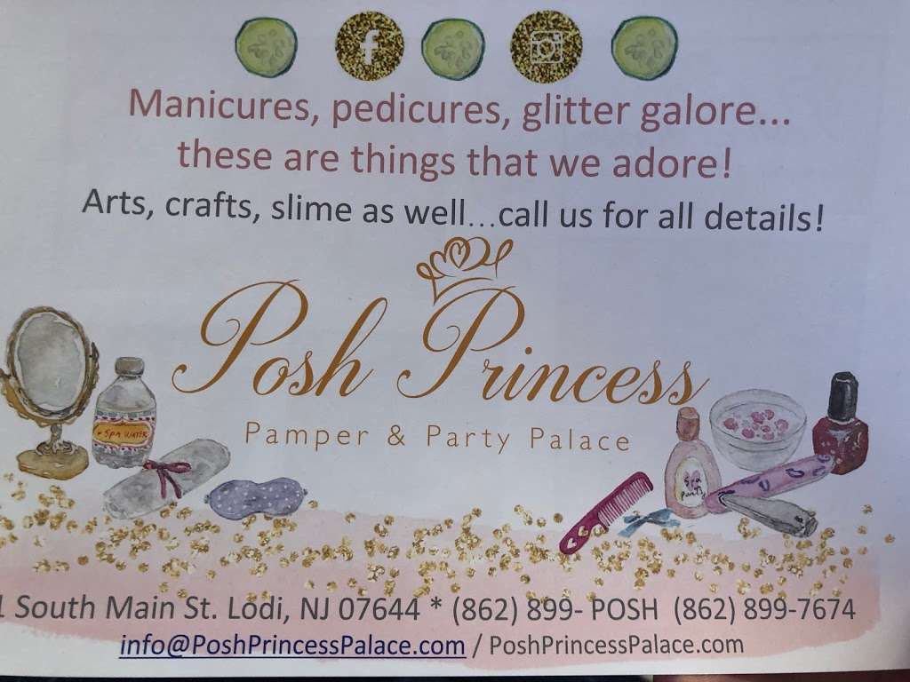 Posh Princess Palace | 1 S Main St, Lodi, NJ 07644, USA | Phone: (862) 899-7674