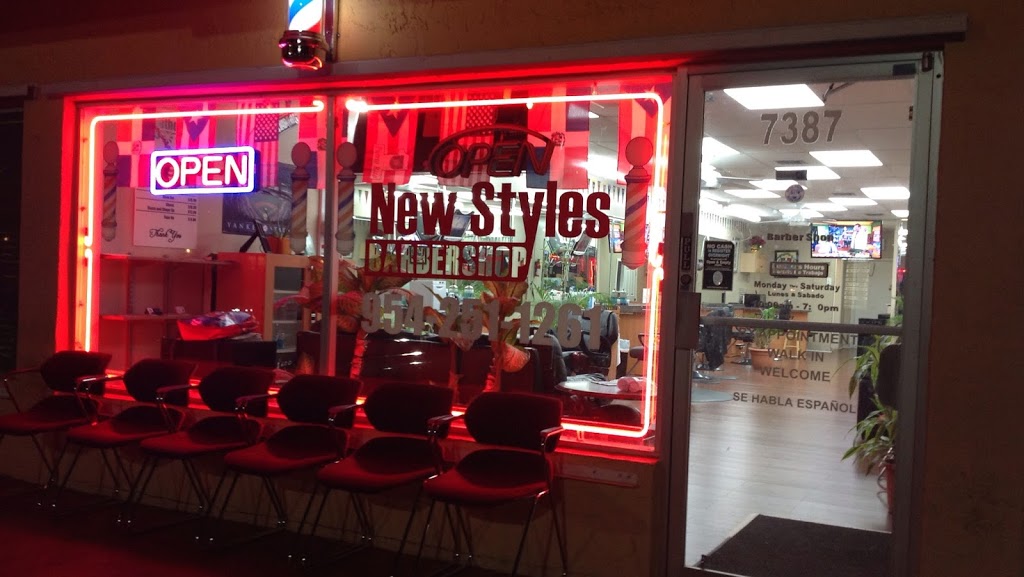 New Styles Barber Shop | 7387 Davie Road Extension, Hollywood, FL 33024, USA | Phone: (954) 559-7809