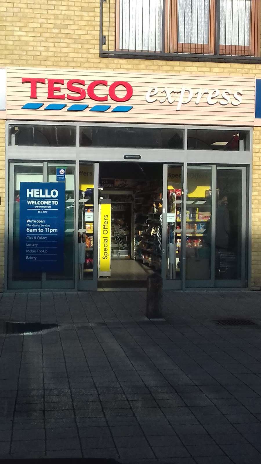 Tesco Express | Horton Retail Centre, Epsom KT19 8SP, UK | Phone: 0345 026 9996