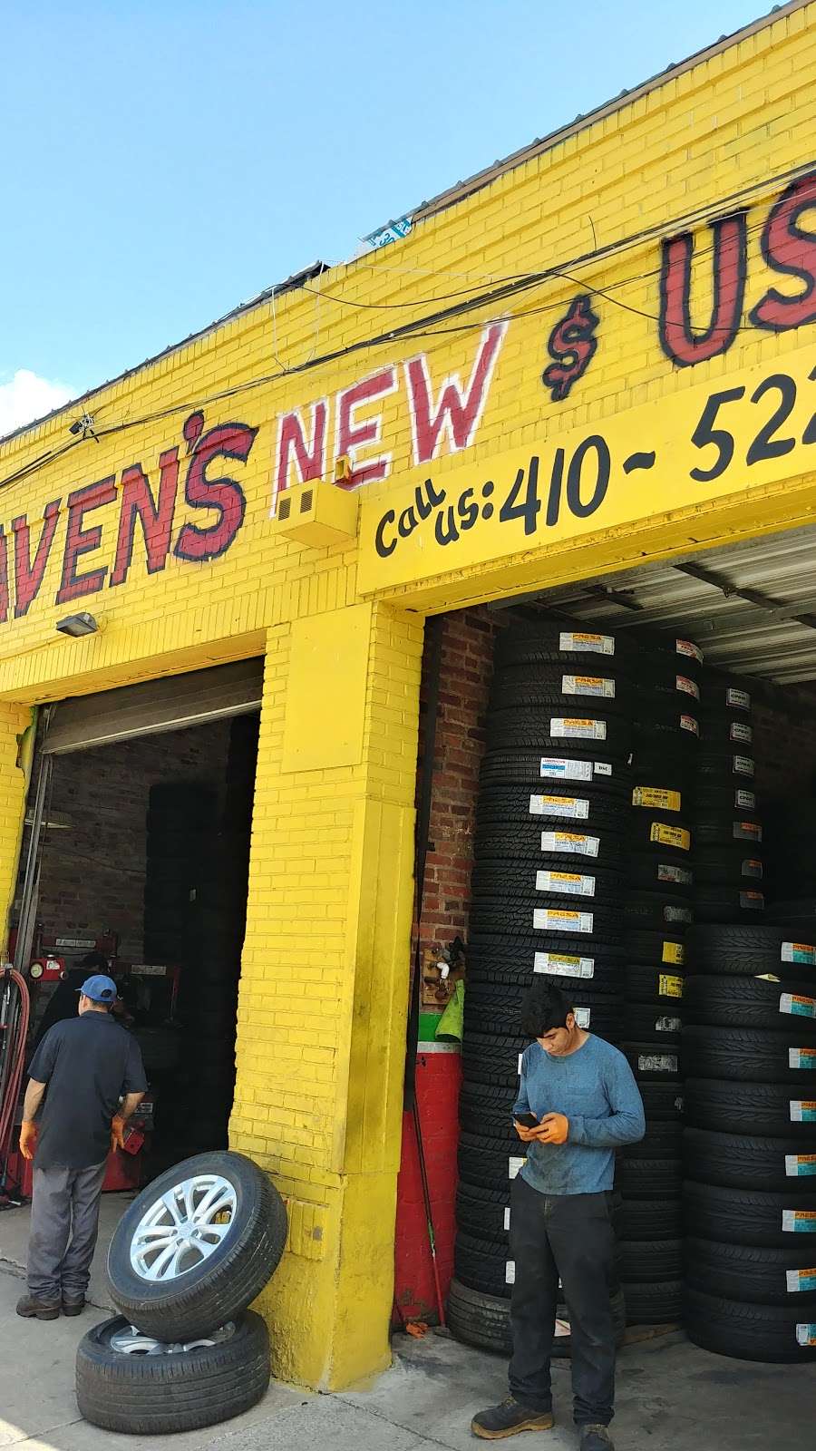 Havens New & Used Tires LLC | 147 N Haven St, Baltimore, MD 21224 | Phone: (410) 522-1914