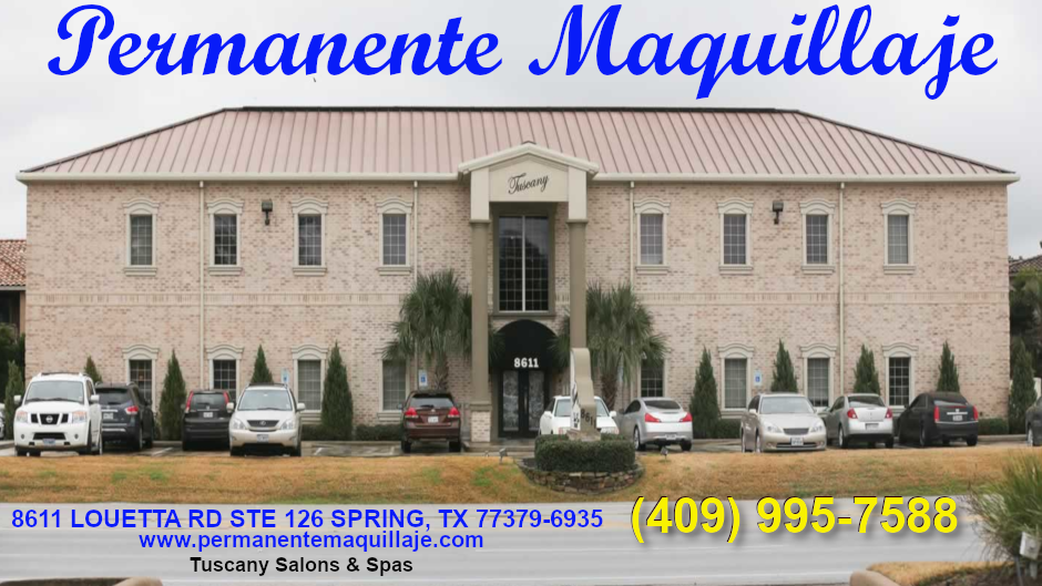 Permanente Maquillaje | 8611 Louetta Rd STE 126, Spring, TX 77379, USA | Phone: (409) 995-7588