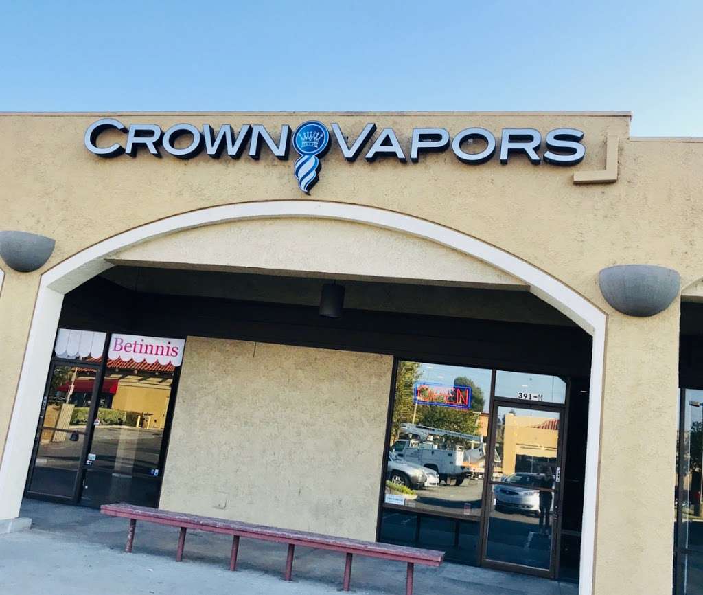 Crown Vapors | 391 S State College Blvd suite h, Brea, CA 92821, USA | Phone: (714) 255-1719