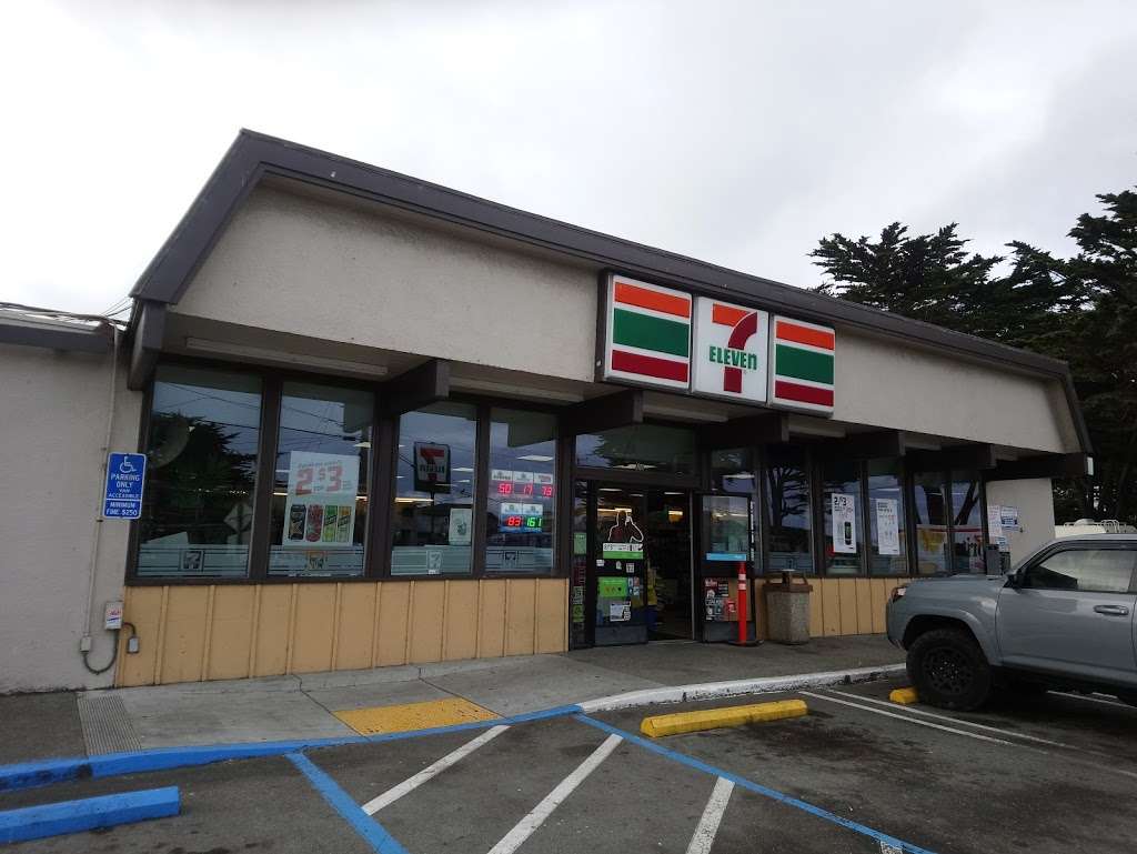 7-Eleven | 100 Clarendon Rd, Pacifica, CA 94044, USA | Phone: (650) 355-3516