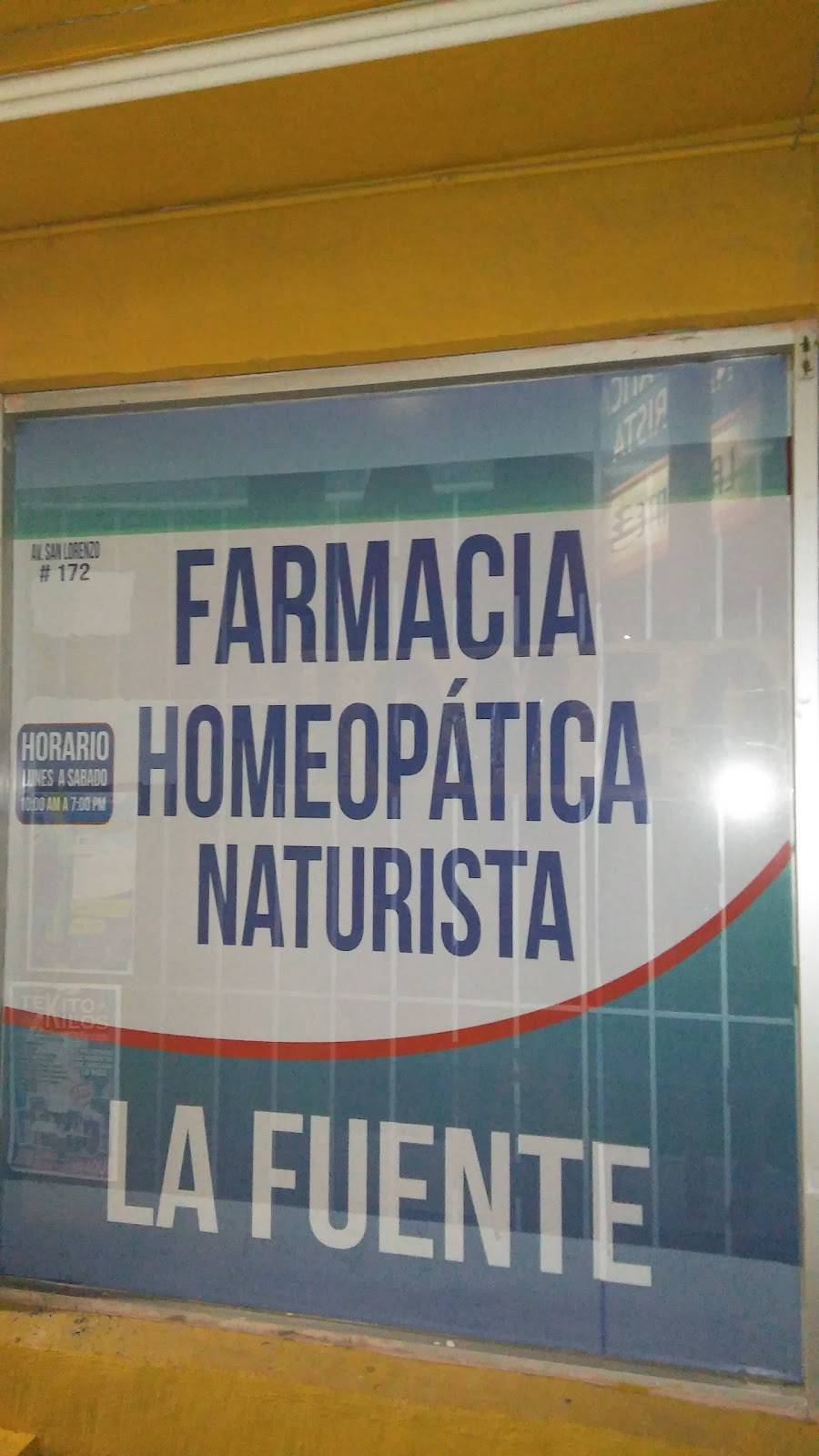 Farmacia Homeopática "La Fuente" | 172, San Lorenzo, Era de San Lorenzo, 32320 Cd Juárez, Chih., Mexico | Phone: 656 617 1395