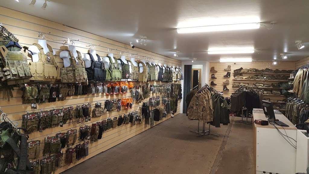 SMS Surplus and Tactical Clothing in essex | Skirmish Airsoft Billericay Skirmish Wood, Outwood Farm Rd, Billericay CM11 2TX, UK | Phone: 01277 523777