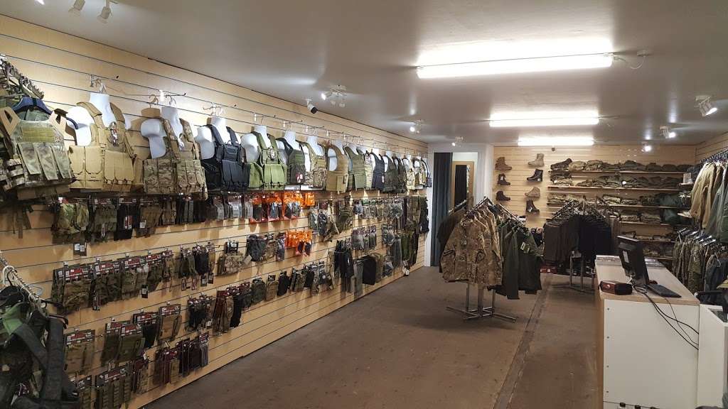 SMS Surplus and Tactical Clothing in essex | Skirmish Airsoft Billericay Skirmish Wood, Outwood Farm Rd, Billericay CM11 2TX, UK | Phone: 01277 523777