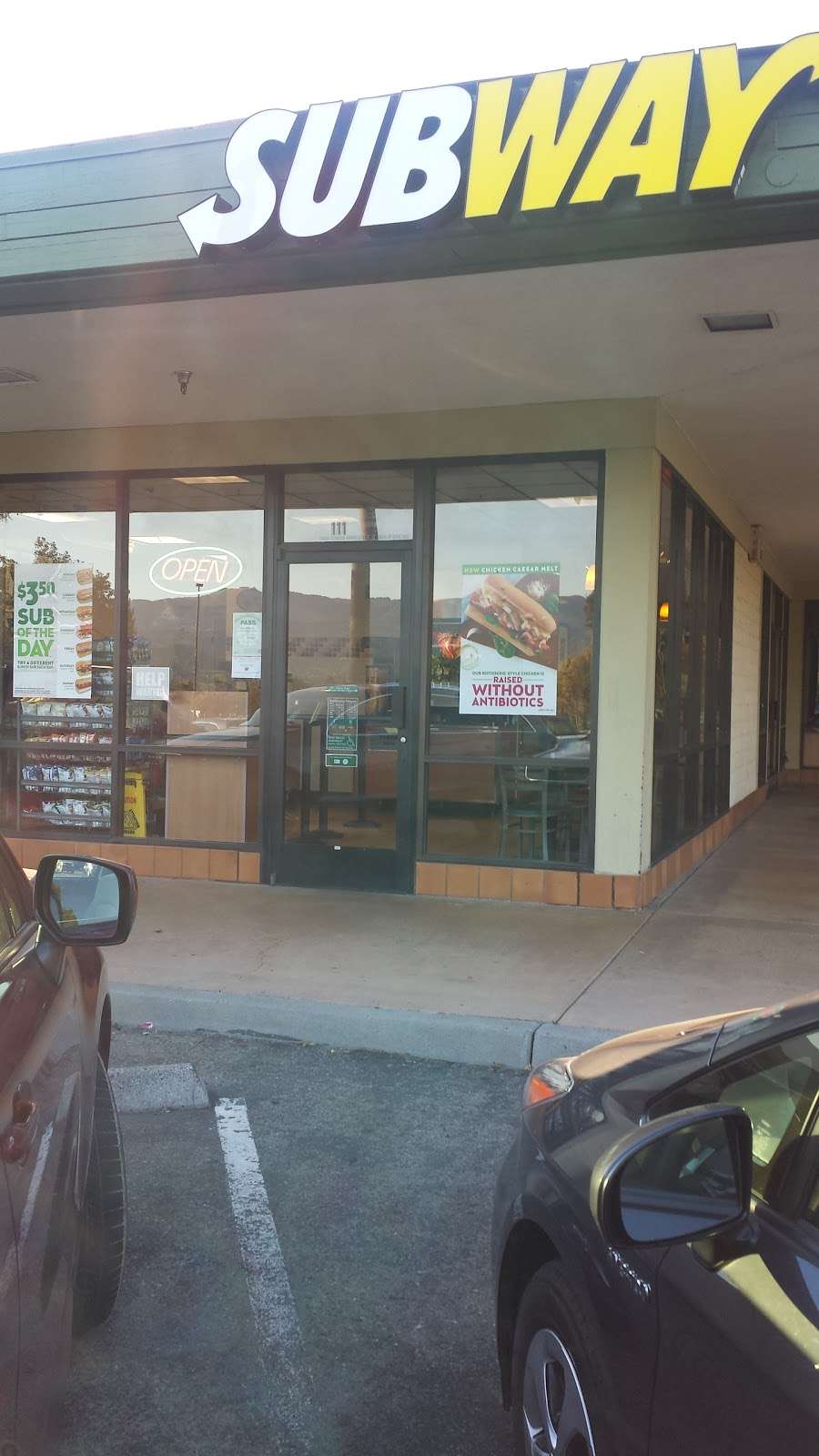 Subway Restaurants | 111 San Marin Dr, Novato, CA 94945 | Phone: (415) 899-1886