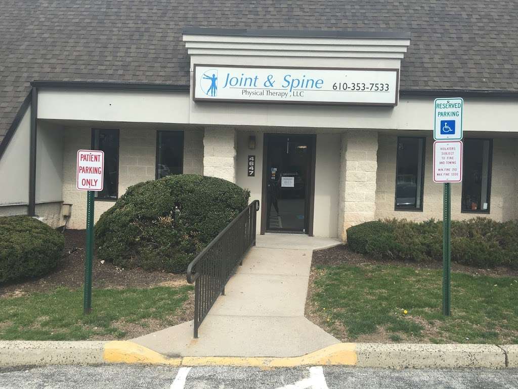 Joint & Spine Physical Therapy, LLC | 4647 West Chester Pike, Newtown Square, PA 19073, USA | Phone: (610) 353-7533