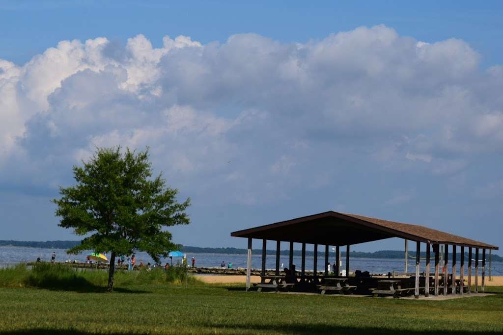 Flounder Pavilion Beach Front Sandy Point State Park in Annapolis, MD