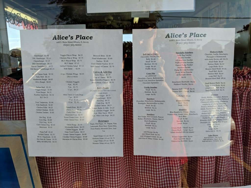 Alices Place | 208 S Main St, Elburn, IL 60119, USA | Phone: (630) 365-6000