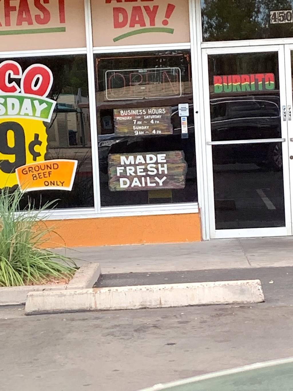 Burrito Express | 450 N Alma School Rd, Mesa, AZ 85201, USA | Phone: (480) 668-9597