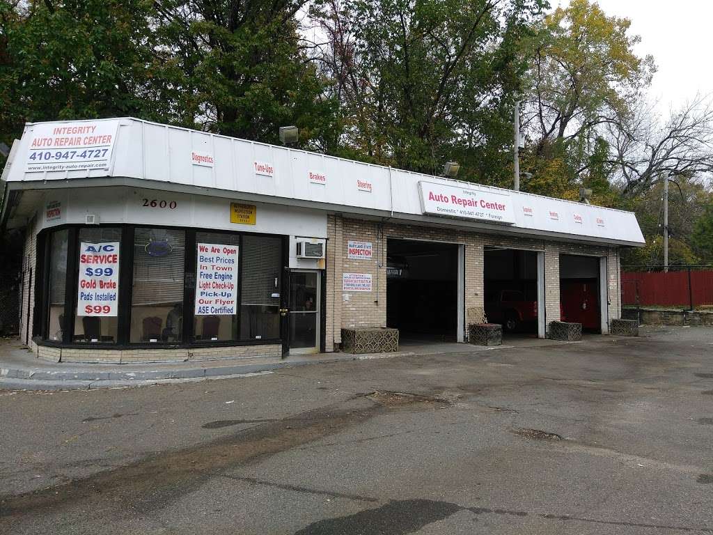 Integrity Auto Repair Center,( Integrity Automotive Enterprise,I | 2600 Gwynns Falls Parkway, 410-947-4727 ,, Baltimore, MD 21216 | Phone: (410) 947-4727