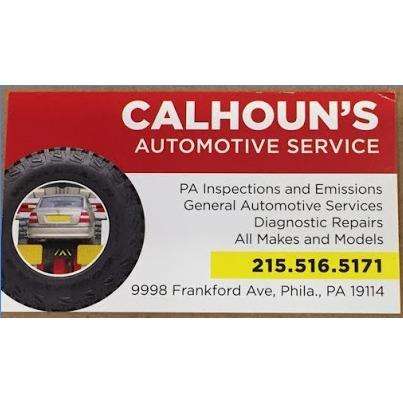 Calhouns Automotive Services, LLC | 9998 Frankford Ave, Philadelphia, PA 19114, USA | Phone: (215) 516-5171