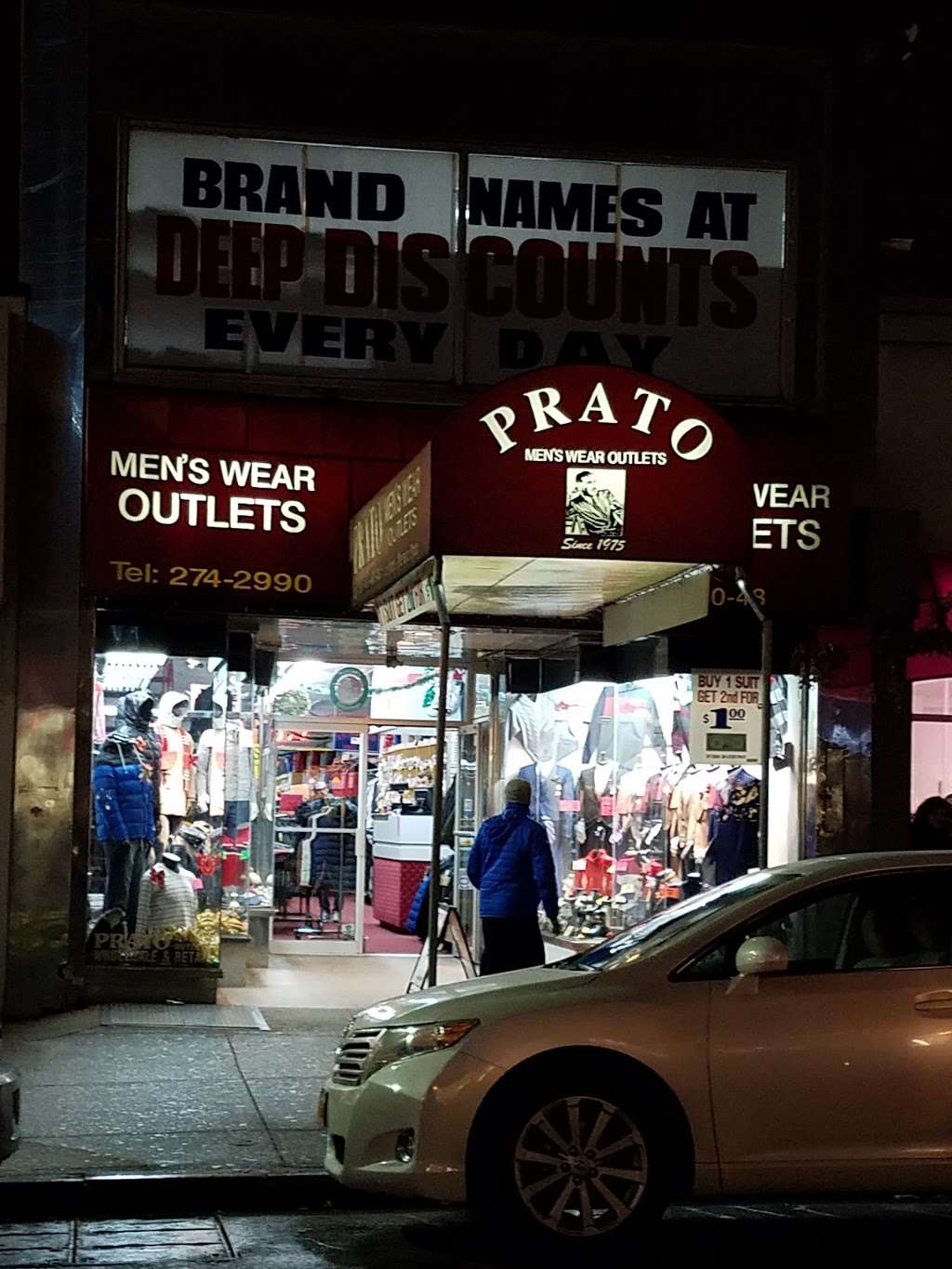 Prato Mens Wear Inc | 3802, 3048 Steinway St, Astoria, NY 11103, USA | Phone: (718) 274-2990