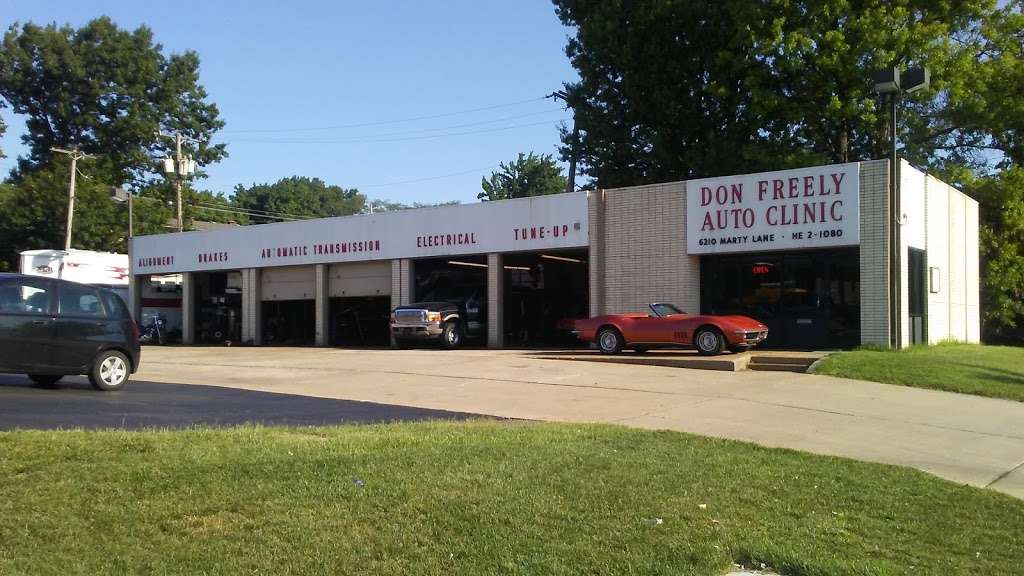 Don Freely Auto Clinic | 6210 Marty Ln, Overland Park, KS 66202 | Phone: (913) 432-1080