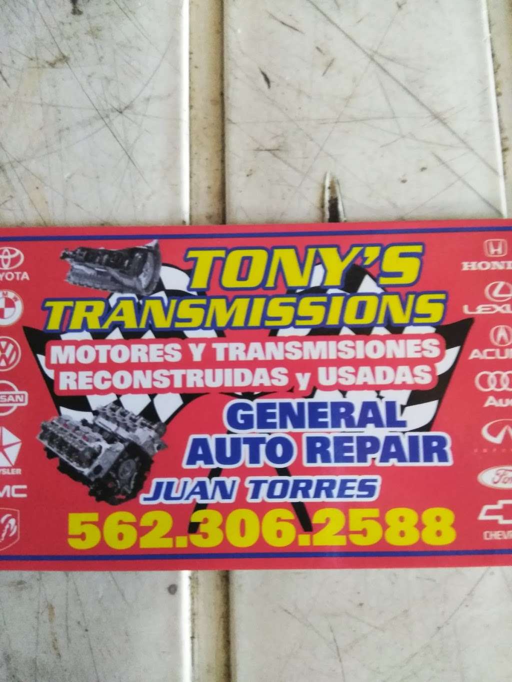 Tonys Transmissions | Compton, CA 90221, USA | Phone: (323) 923-7425