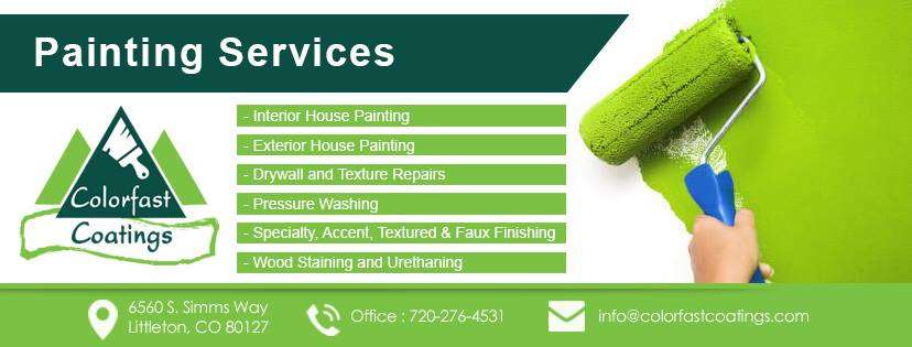 Colorfast Coatings | 6560 S Simms Way, Littleton, CO 80127, USA | Phone: (720) 276-4531