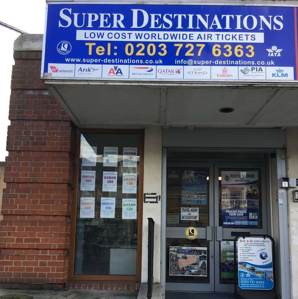 Super Destinations | Sir Robert Peel House, 344-348 High Road, Ilford, Ilford, Essex IG1 1QP, UK | Phone: 020 3727 6363