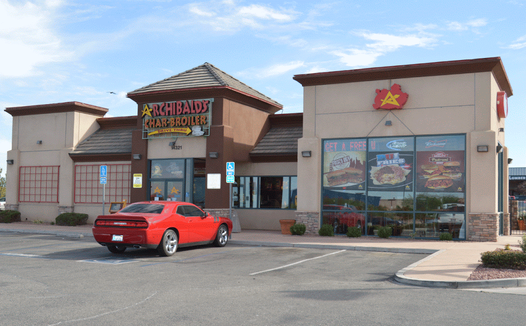 Archibalds Drive-Thru | 14321 Bear Valley Rd, Victorville, CA 92392, USA | Phone: (760) 552-8858