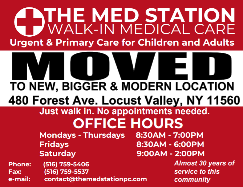 The Medical Station | 480 Forest Ave, Locust Valley, NY 11560, USA | Phone: (516) 759-5406