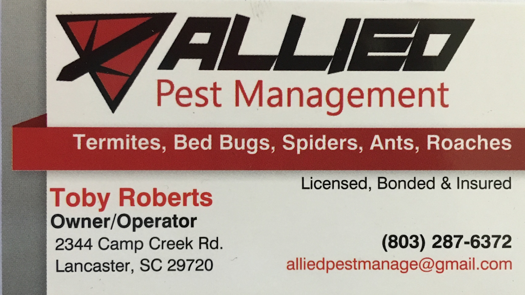 Absolute Termite & Pest Control | 2344 Camp Creek Rd, Lancaster, SC 29720, USA | Phone: (803) 283-1262