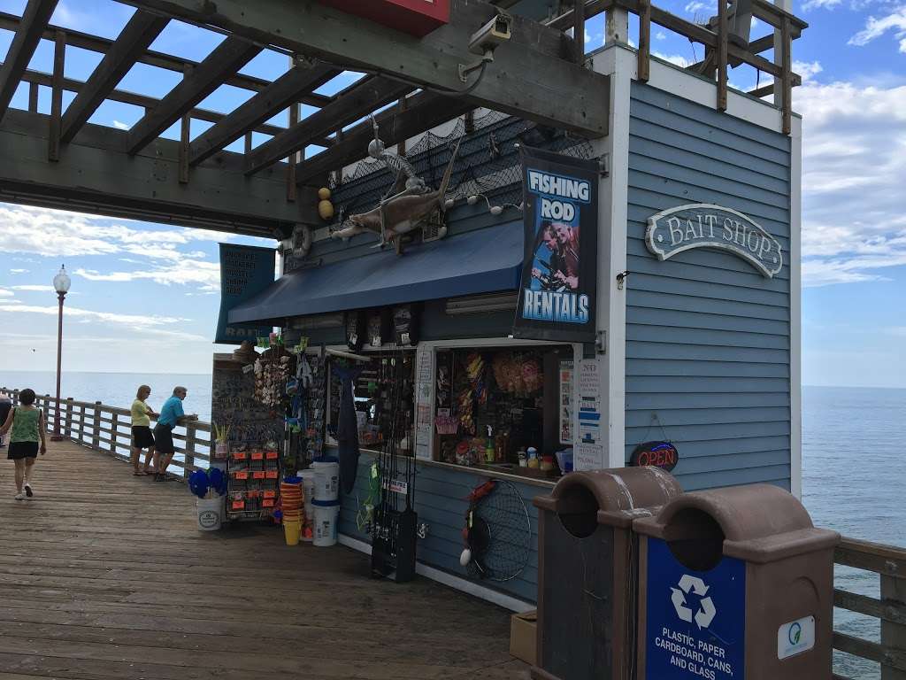 Oceanside Pier Bait Store | 10 Oceanside Pier, Oceanside, CA 92054, USA | Phone: (760) 722-3936