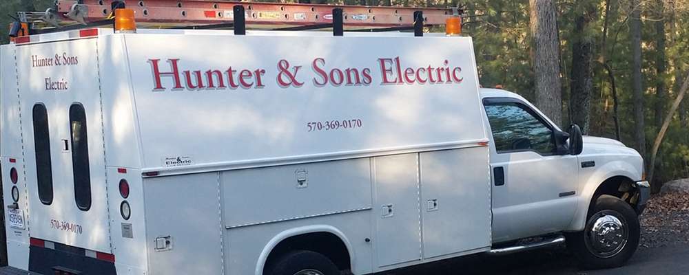 Hunter and Sons Electric | 106 Jupiter Ct, Bartonsville, PA 18321, USA | Phone: (570) 369-0170