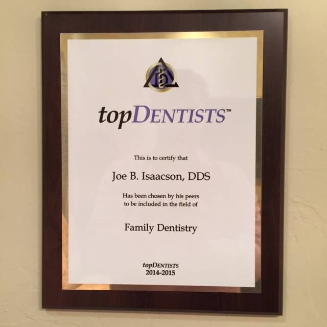 Joe Isaacson Dental | 8200 N May Ave, Oklahoma City, OK 73120, USA | Phone: (405) 943-8575