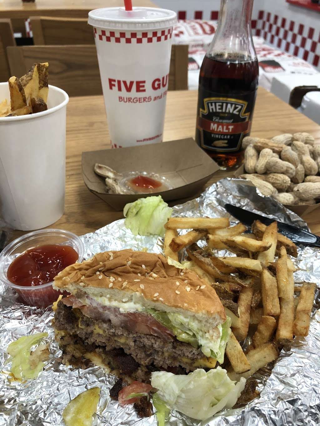 Five Guys | 6630 Spring Stuebner Rd, Spring, TX 77389, USA | Phone: (832) 761-5186