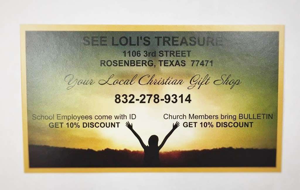 See Lolis Treasure | 4104 Avenue I, Rosenberg, TX 77471, USA | Phone: (832) 535-3107