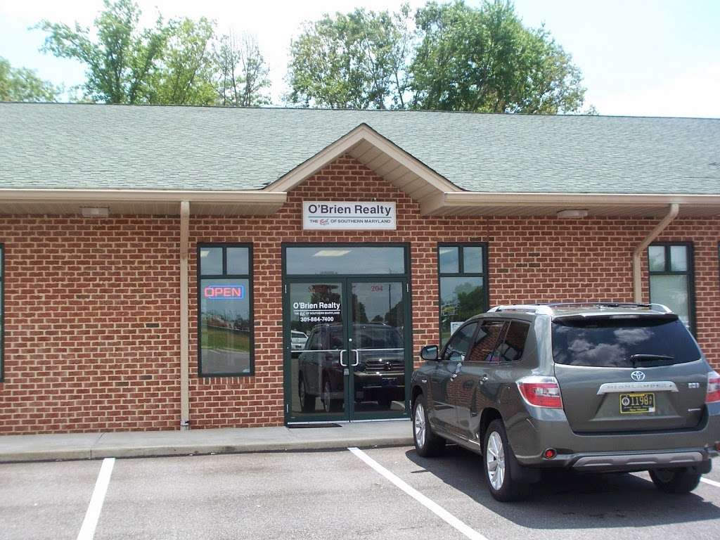 OBrien Realty Charlotte Hall Office | 29770 Three Notch Rd #204, Charlotte Hall, MD 20622, USA | Phone: (301) 884-7400
