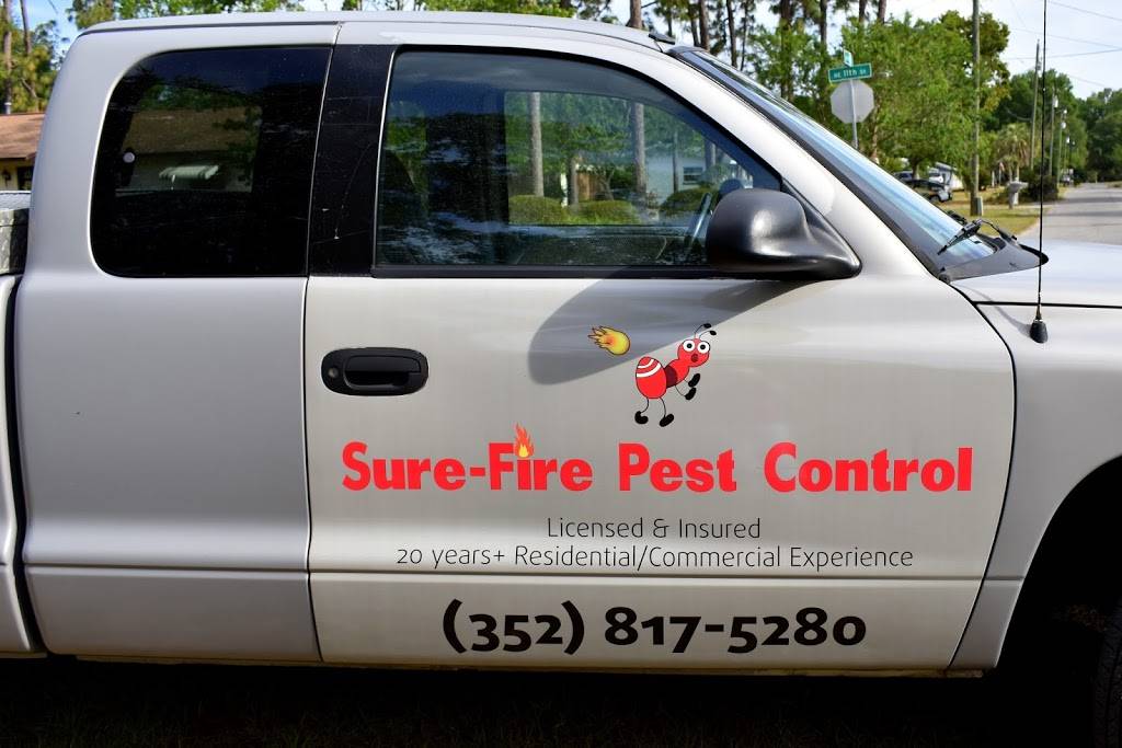 Sure-Fire Pest Control | 3943 NE 11th St, Ocala, FL 34470, USA | Phone: (352) 817-5280