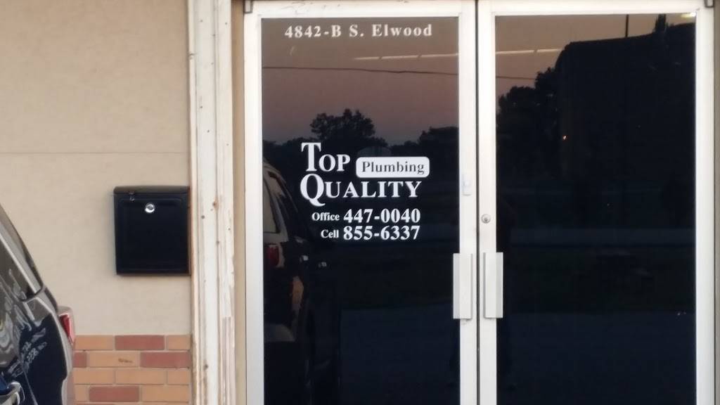 Top Quality Plumbing | 4842 S Elwood Ave, Tulsa, OK 74107, USA | Phone: (918) 447-0040