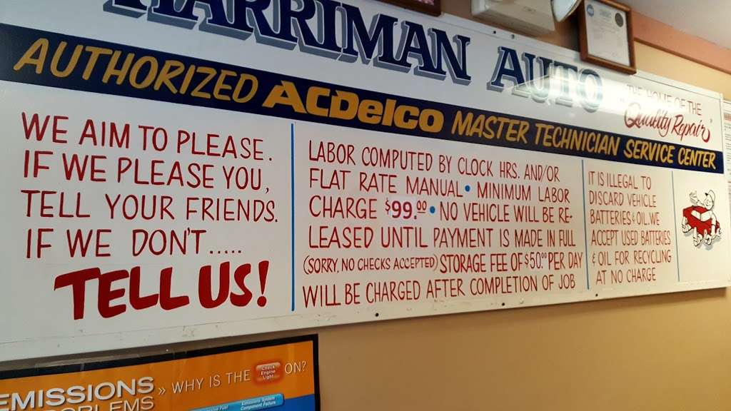 Harriman Auto | 2 Ramapo Ave, Harriman, NY 10926, USA | Phone: (845) 782-7859