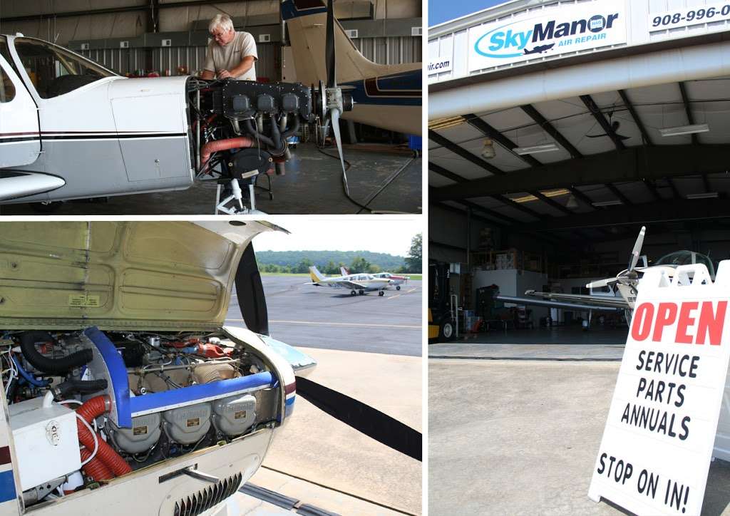 Sky Manor Air Repair and Avionics | 48 Sky Manor Rd, Pittstown, NJ 08867, USA | Phone: (908) 996-0541