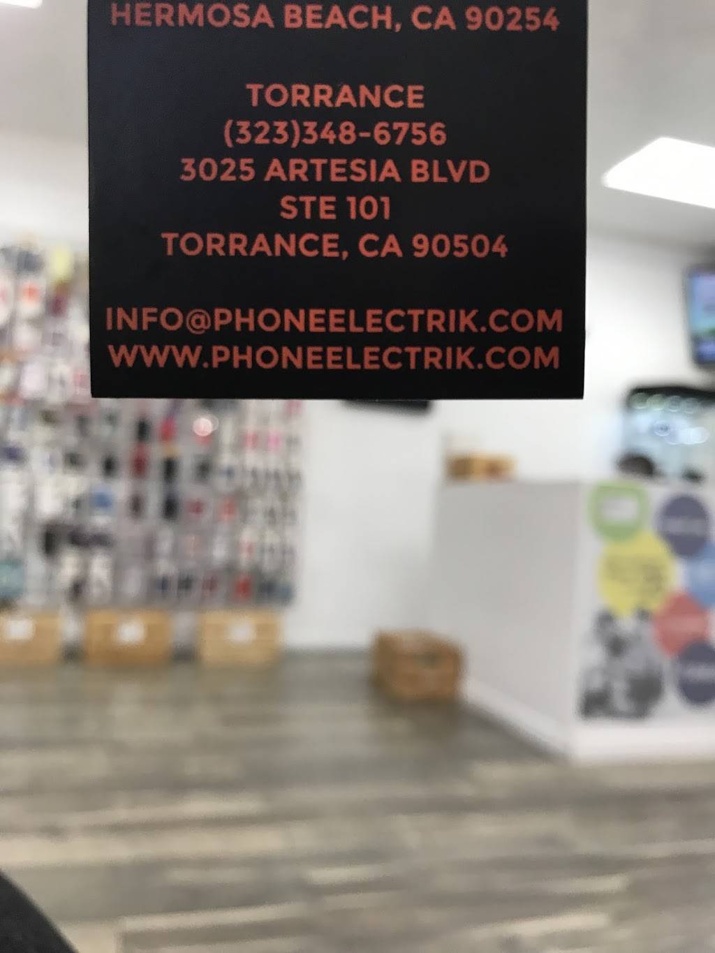 Phone Electrik | 3025 Artesia Blvd STE 101, Torrance, CA 90504, USA | Phone: (323) 348-6756