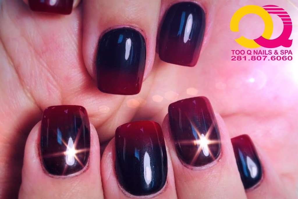 Too Q Nails & Spa | 10943 Cypress Creek Pkwy, Houston, TX 77070, USA | Phone: (281) 807-6060