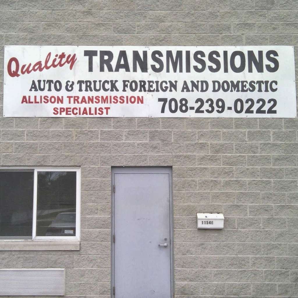 Quality Transmission Rebuilders | 5832 W 118th St, Alsip, IL 60803, USA | Phone: (708) 239-0222