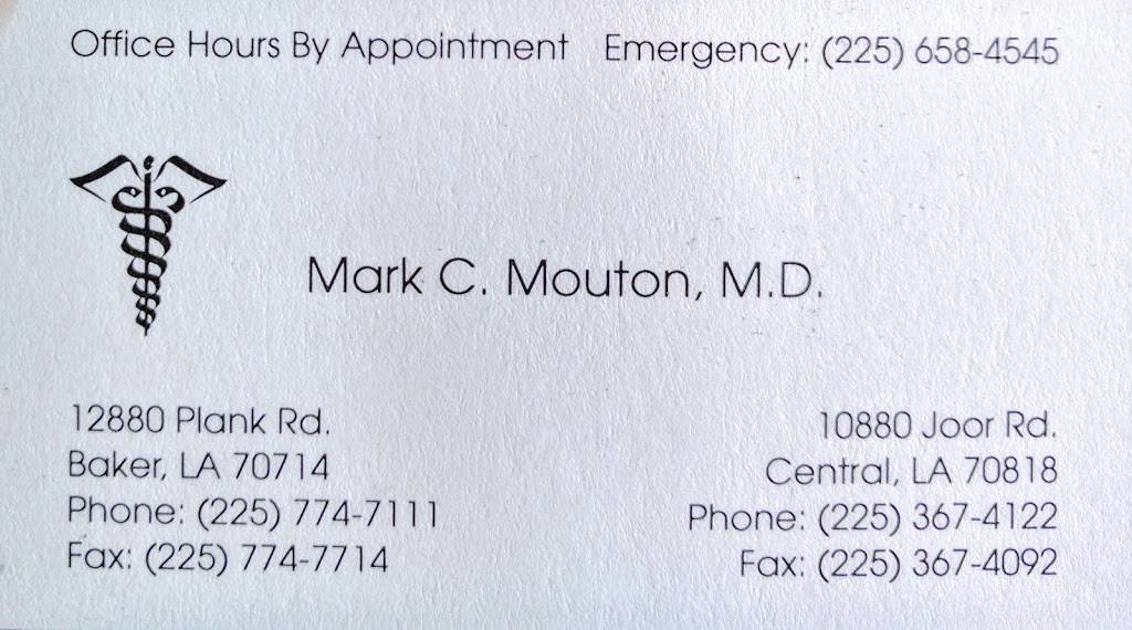 Dr Mark C. Mouton | 10880 Joor Rd, Baton Rouge, LA 70818, USA | Phone: (225) 367-4122