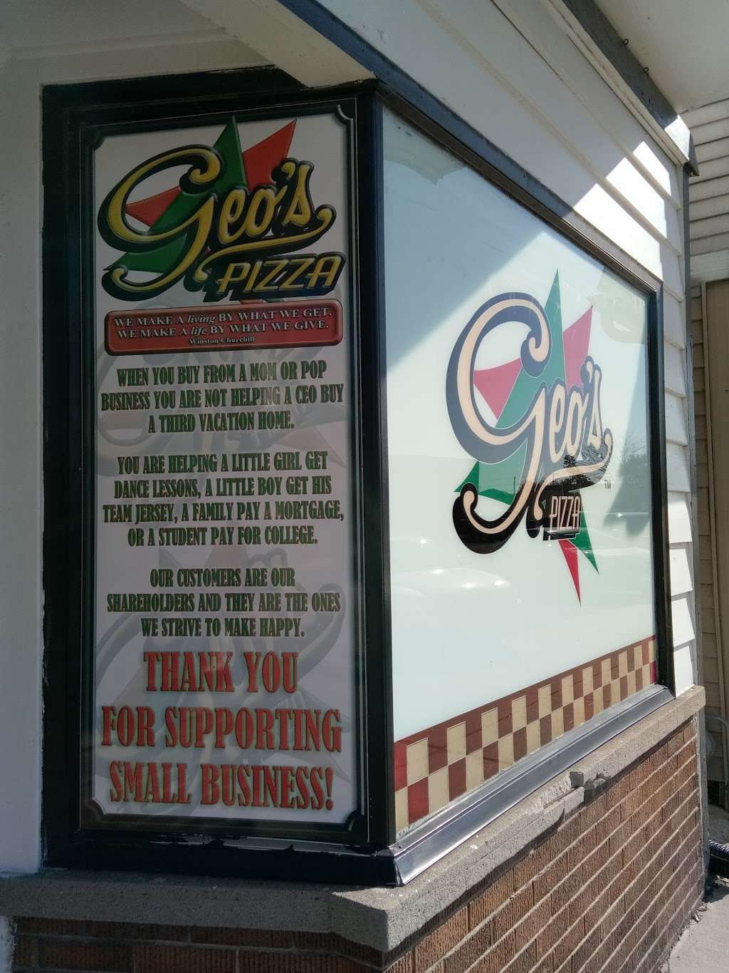 Geos Pizza | 715 S Broadway St, Coal City, IL 60416 | Phone: (815) 634-8858