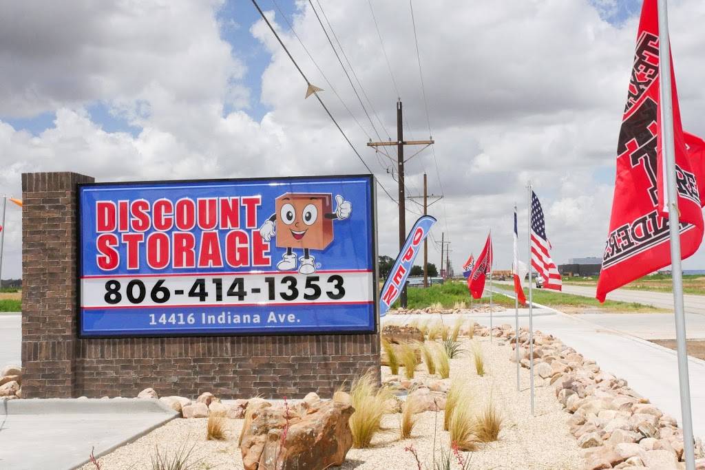 Discount Self Storage | 14416 Indiana Ave, Lubbock, TX 79423, USA | Phone: (806) 414-1353