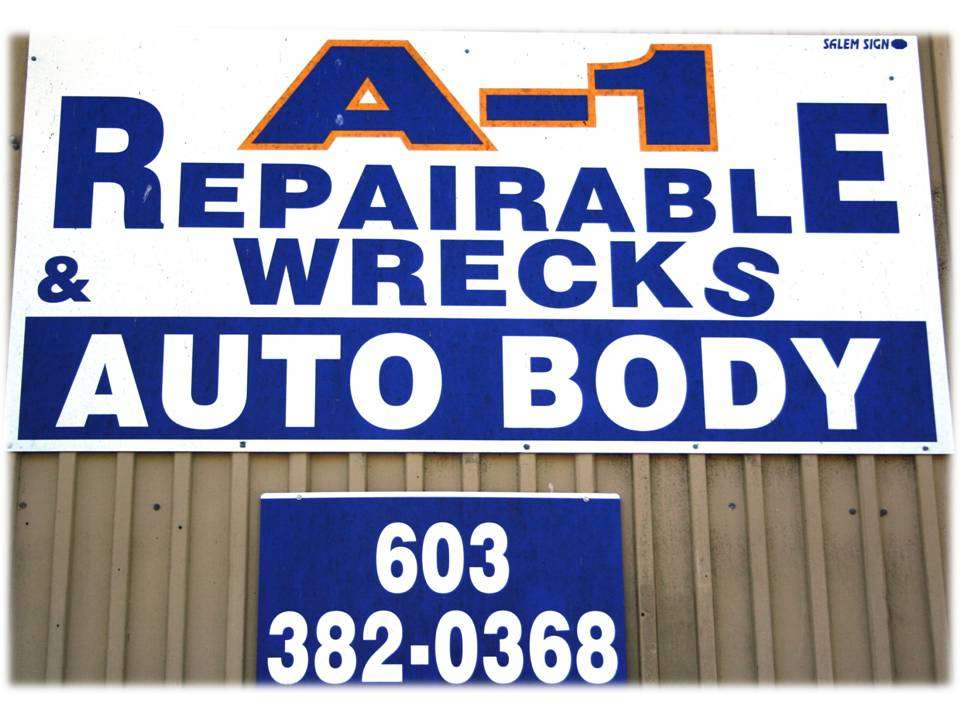 A1 Repairable Wrecks | 9 Kipkam Rd, Atkinson, NH 03811, USA | Phone: (603) 382-0368