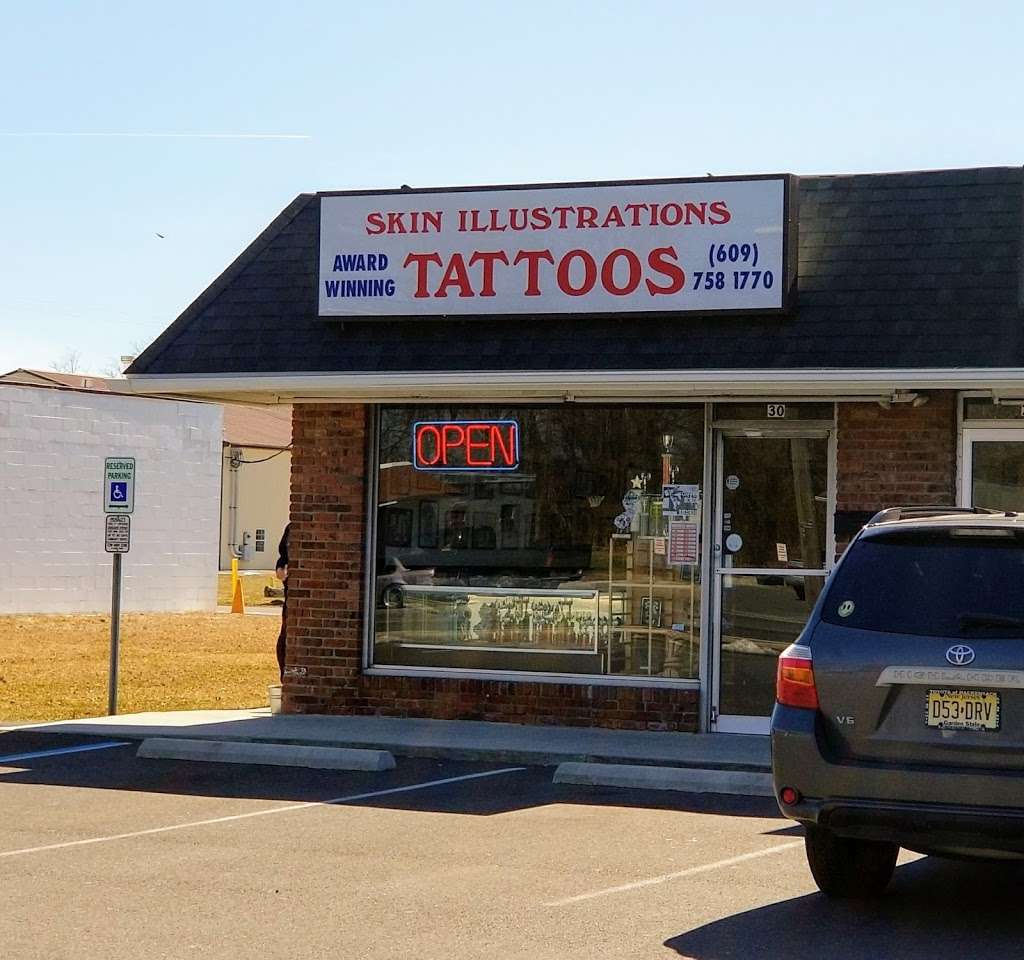 Skin Illustrations Award Winning Tattoos | 30 Cookstown-Wrightstown Rd, Cookstown, NJ 08511, USA | Phone: (609) 758-1770