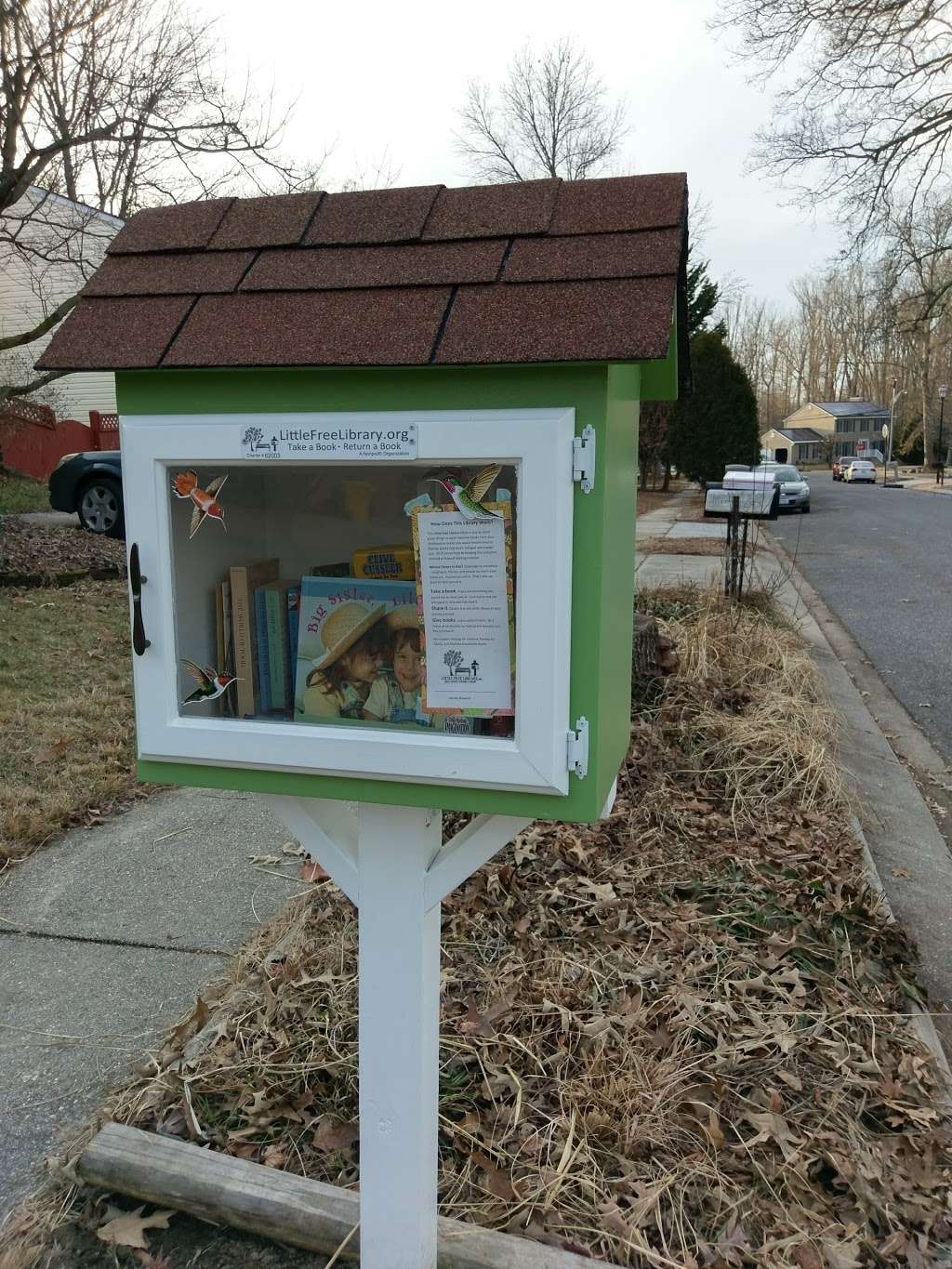 Little Free Library #62003 | 65 Dividing Creek Ct, Arnold, MD 21012