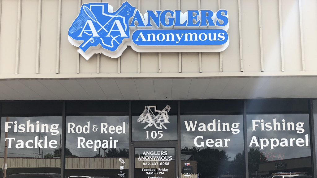 Anglers Anonymous | 6191 Hwy Blvd #105, Katy, TX 77494, USA | Phone: (832) 437-6058