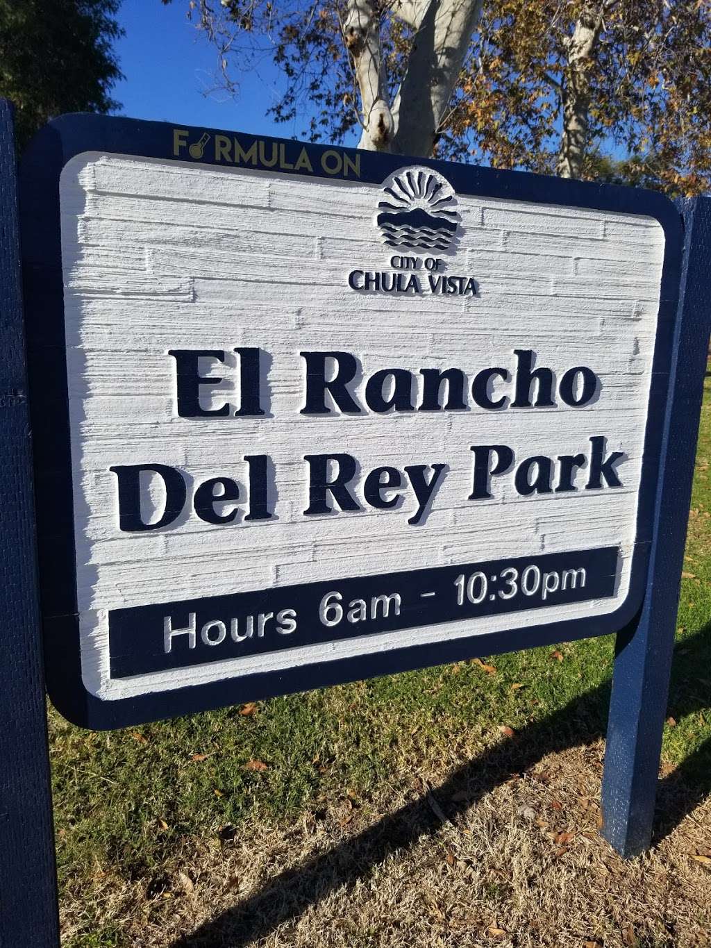 El Rancho Del Rey Park | 1311 Buena Vista Way, Chula Vista, CA 91910, USA | Phone: (619) 409-5979