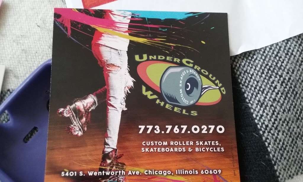 Underground Wheels. Store was orginally located on 76st | 5401 S Wentworth Ave Suite 12, Chicago, IL 60609, USA | Phone: (773) 767-0270