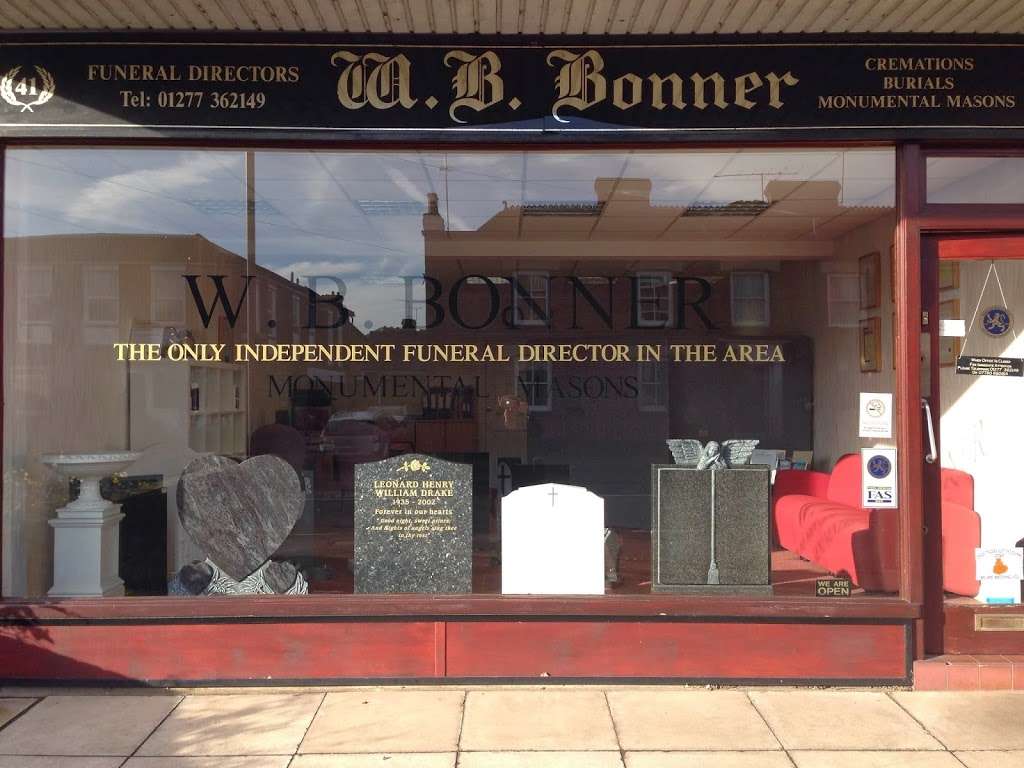 W. B Bonner | 41 High St, Chipping Ongar, Ongar CM5 9DT, UK | Phone: 01277 362149