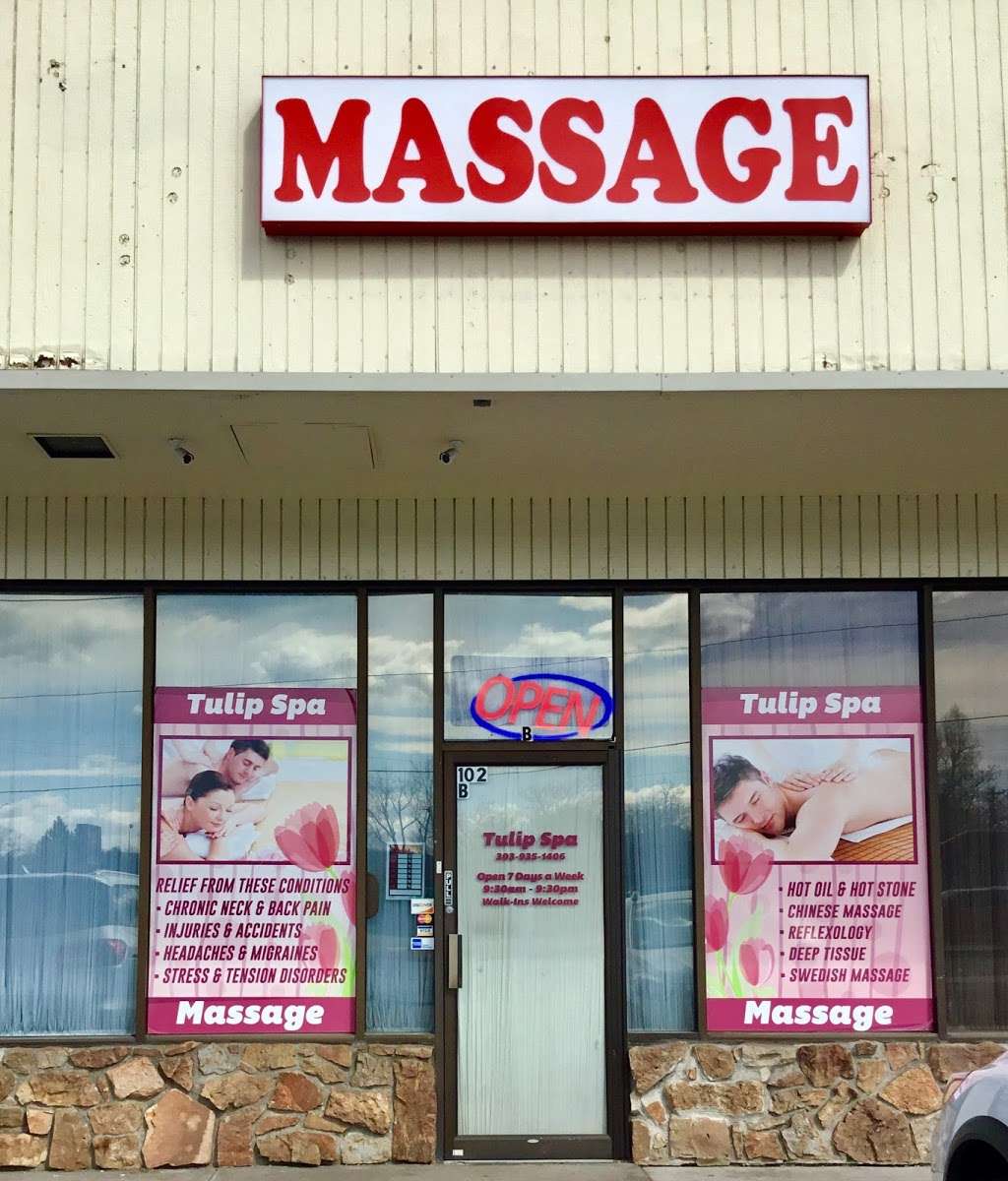 Tulip Spa & Massage | 1410 S Sheridan Blvd B, Denver, CO 80232, USA | Phone: (303) 935-1406